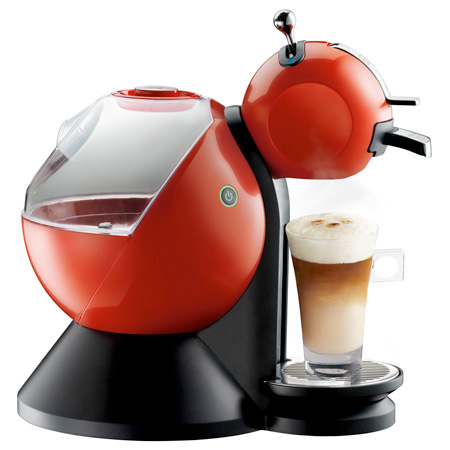 Futuristic Coffee machine red