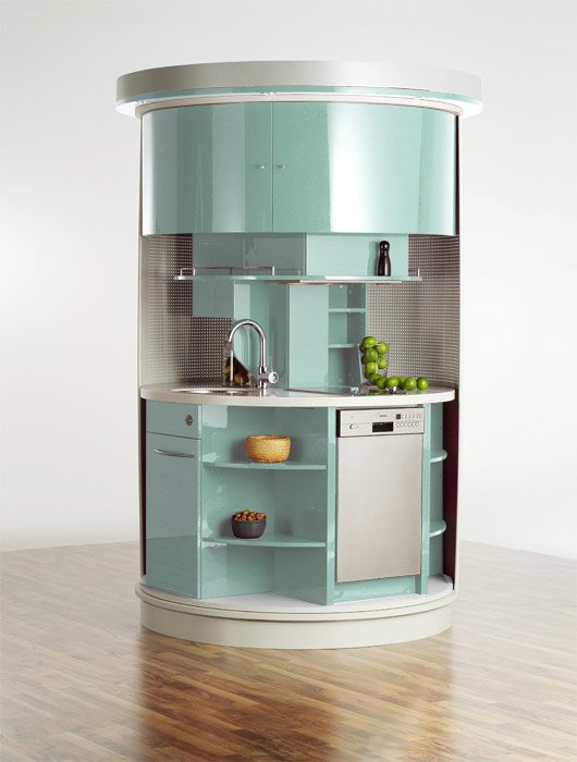 compact concepts for ideal small kitchen design turquoise