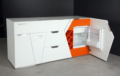 cool compact kitchen smart modular for compact homes and condos Boxetti